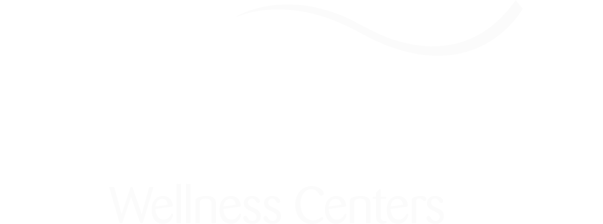 Premier Wellness Centers White Logo transparent